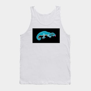 Turquoise Gecko Tank Top